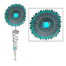 23" Wind Spinner With Tail Peacock