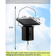 Solar Generator Spinner, Outdoor Solar Powered Garden Decor, Rotating Yard Ornament
