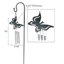 18" Mini Garden Stake Chime Butterfly