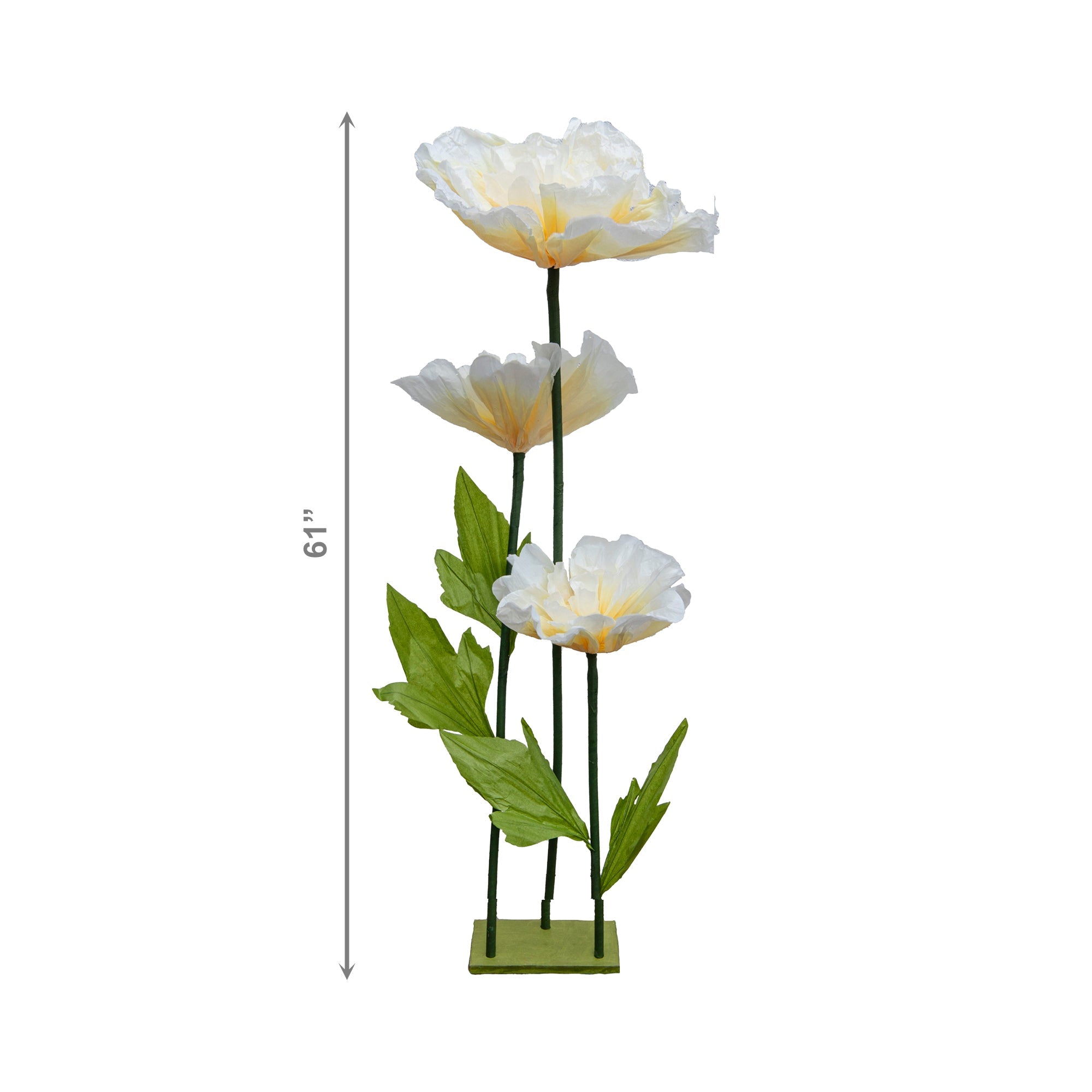 Peach Peony Giant Paper Flower Decorative Stand, Home Décor, Party Decoration, Tabletop, Handmade