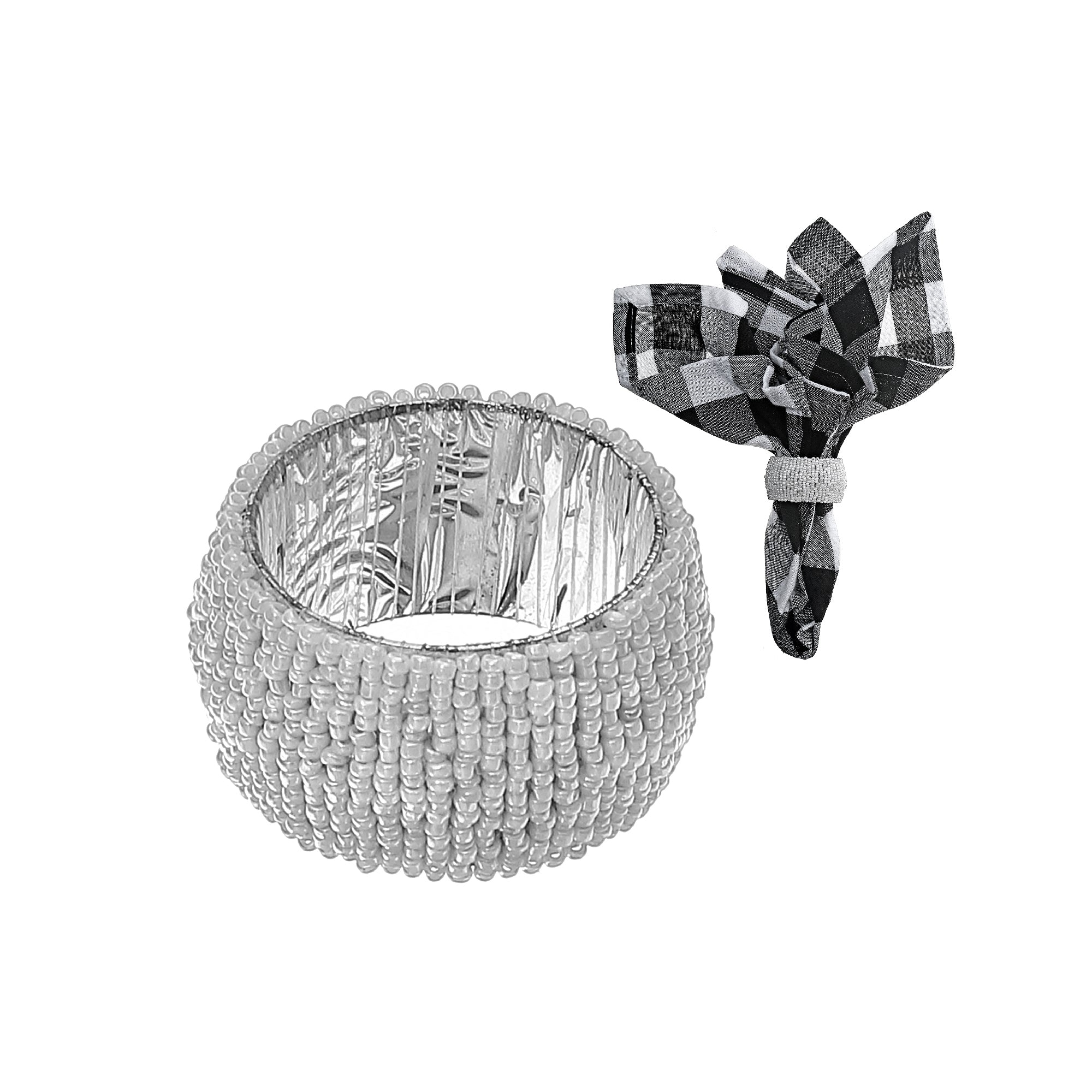 Maison Concepts Beaded Napkin Ring
