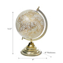 Decorative Gold Globe With Stand