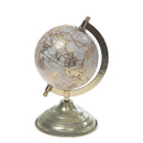 Decorative Gold Globe With Stand