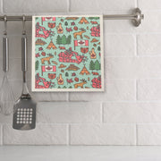 Swedish Dish Cloth Set Of 2 Canadiana Assorted Set Of 6, Canadiana Themed Swedish Dish Cloth Set, Eco Friendly Kitchen Cloths