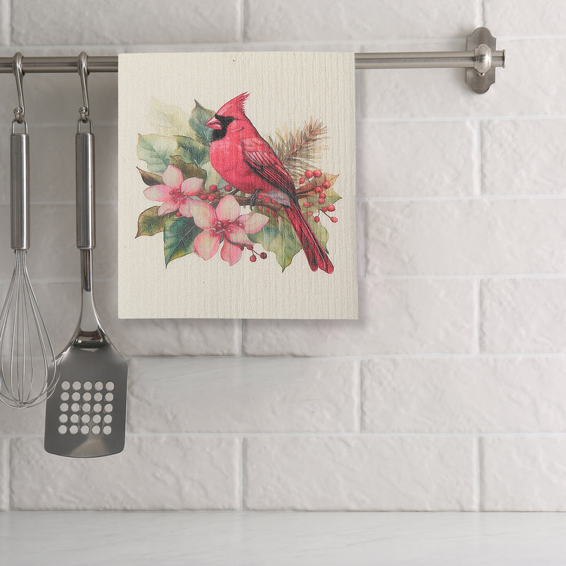 Swedish Dish Cloth Set Of 2 Tropical Cardinal Assorted - Set of 6
