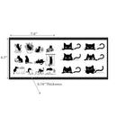 Swedish Dish Cloth Cats Set of 2