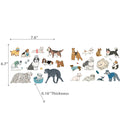 Swedish Dish Cloth Dogs Set of 2