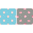 Swedish Dish Cloth Pigs Set of 2