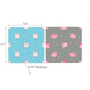Swedish Dish Cloth Pigs Set of 2