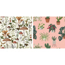 Swedish Dish Cloth Plants and Mushroom Set of 2