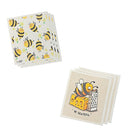 Swedish Dish Cloth 2Pc Bee Grateful Assorted - Set of 6