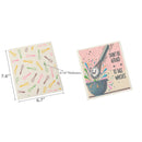 Swedish Dish Cloth 2Pc Don'T Be Affraid To Take Whisks Assorted - Set of 6