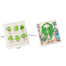 Swedish Dish Cloth 2Pc Lettuce Cook Together Assorted - Set of 6