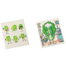 Swedish Dish Cloth 2Pc Lettuce Cook Together Assorted - Set of 6