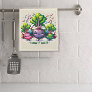 Swedish Dish Cloth 2Pc Turnip The Beets Assorted Set Of 6, Turnip The Beets Swedish Dish Cloth Set, Reusable Kitchen Cleaning Cloths