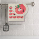 Swedish Circle & Square Dish Cloth 2Pc Tomato Assorted - Set of 6