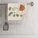 Swedish Circle & Square Dish Cloth 2Pc Coconut Assorted - Set of 6