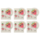 Swedish Circle & Square Dish Cloth 2Pc Strawberry Assorted - Set of 6