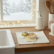 Honey Bee Theme Dish Cloth and Sponge Cleaning Set - Set of 6