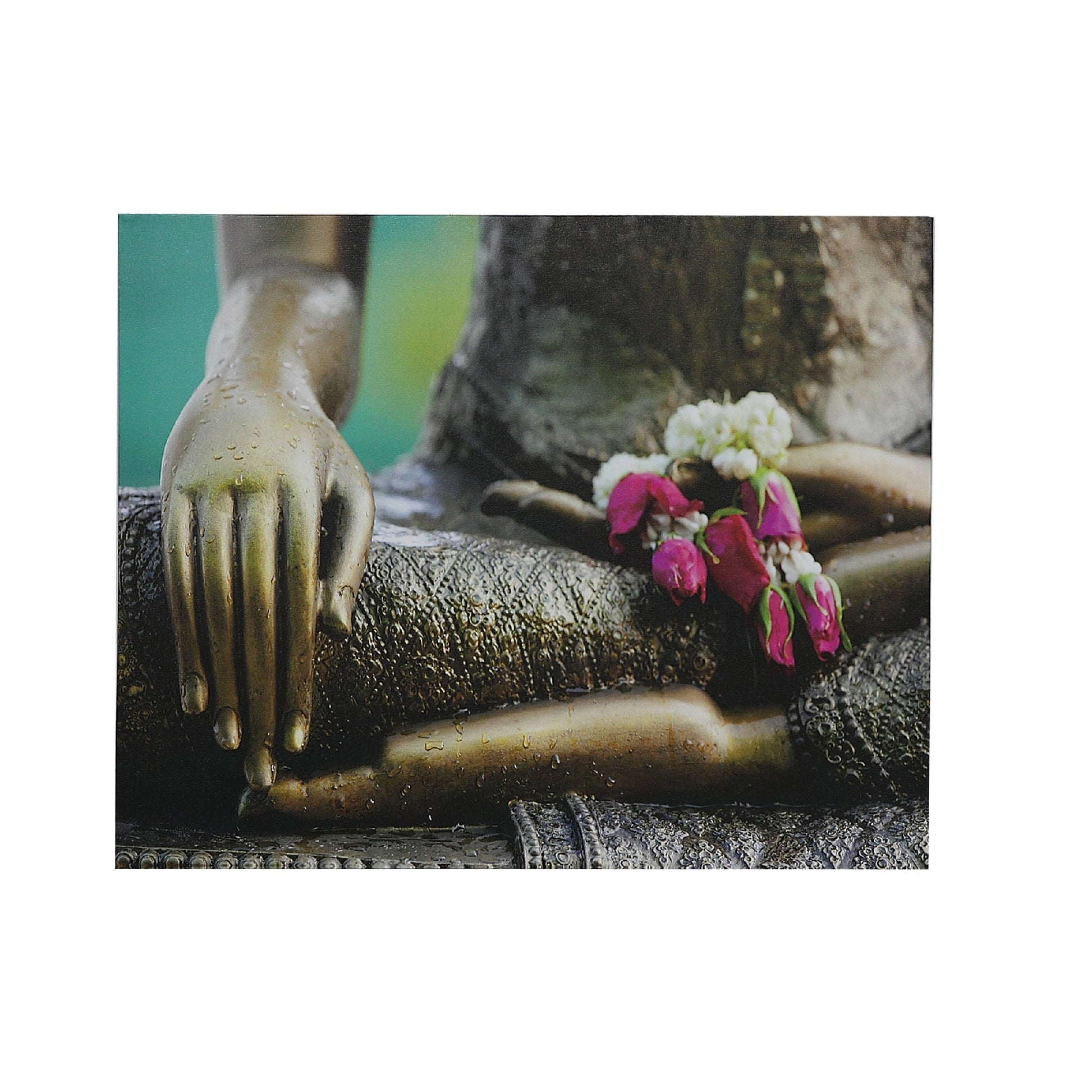 Canvas Wall Art Zen Buddha - Set of 4