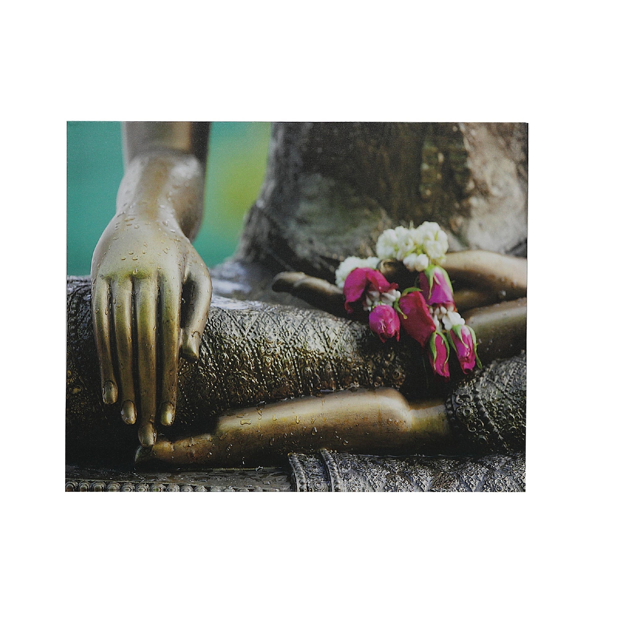 Canvas Wall Art Zen Buddha - Set of 4