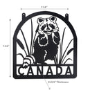 Metal Black Wall Decor Canada Racoon