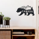 Metal Black Wall Decor Canada Bear