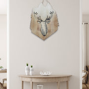 MDF Wall Decor featuring Deer Head Forest Design, Rustic Lodge Wall Accent, Nature Inspired Home Decoration