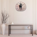 Wooden Wall Clock Horse