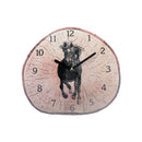 Wooden Wall Clock Horse