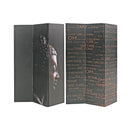 Double Sided Canvas Screen Buddha Side View