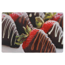 Plastic Placemat Chocolate Covered Strawberry - Set of 12