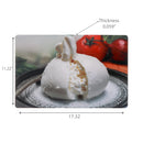 Plastic Placemat Burrata Cheese - Set of 12