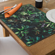 Living Wall Plastic Placemat Set of 12 – Botanical Kids Tableware, Fun Dining Mats