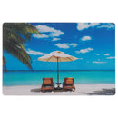 Plastic Placemat Lounge Beach - Set of 12