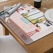 Plastic Placemat Cat In Kitchen 12 X 18 Set Of 12, Table Decor