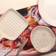 Plastic Placemat Chicken Wings Set Of 12, Dining Table Decor, Kitchen Accessory