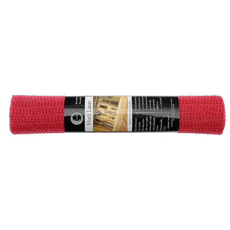 Anti Slip Pvc Mat (Red) (12" X 60") - Set of 6