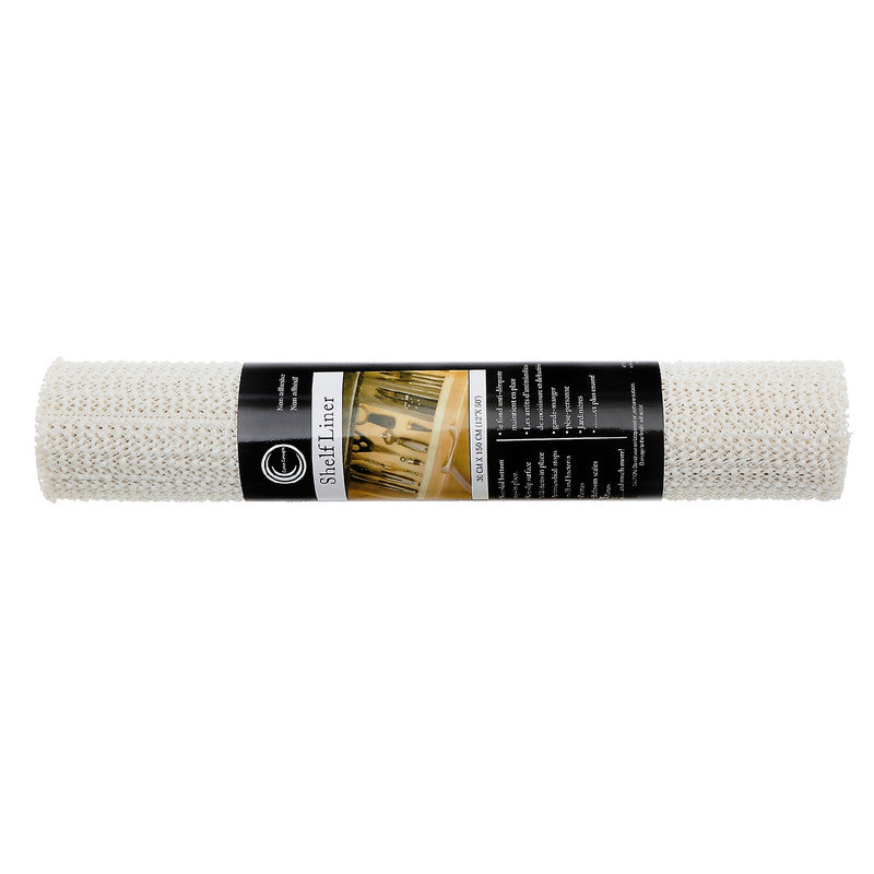 Anti Slip Pvc Mat (White) (12" X 60") - Set of 6