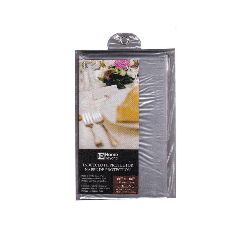 Clear Vinyl Tablecloth Protector (70" Dia)