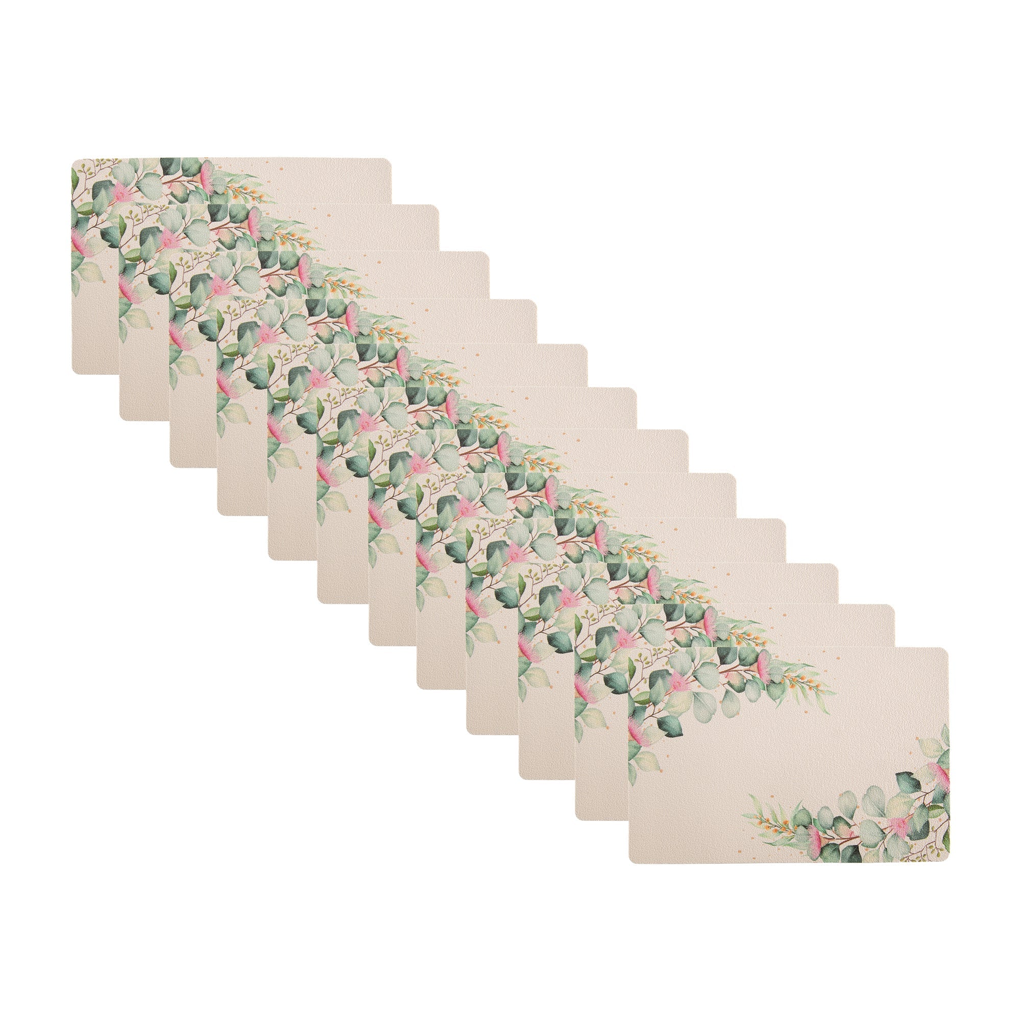 Eucalyptus Border Design EVA Placemat - Set of 12