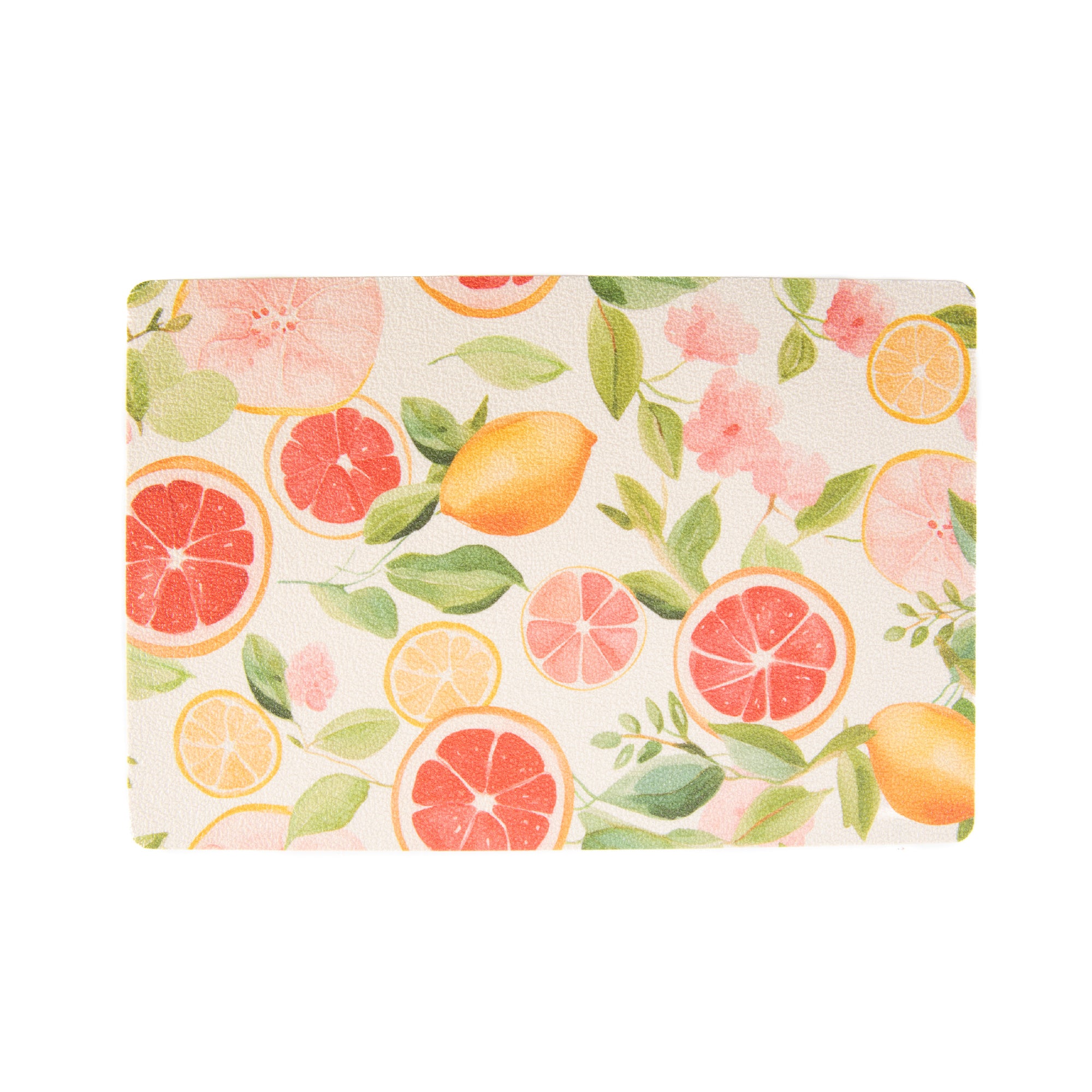 Citrus Crush Pattern EVA Table Placemat - Set of 12