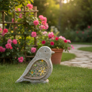Solar-Powered Bird Outdoor Garden Figurine