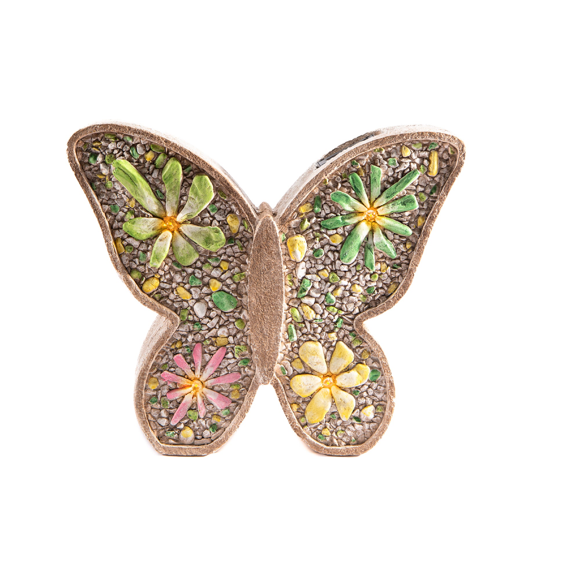 Solar-Powered Butterfly Garden Figurine