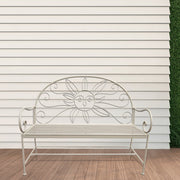 Sunray Design Metal Garden Bench