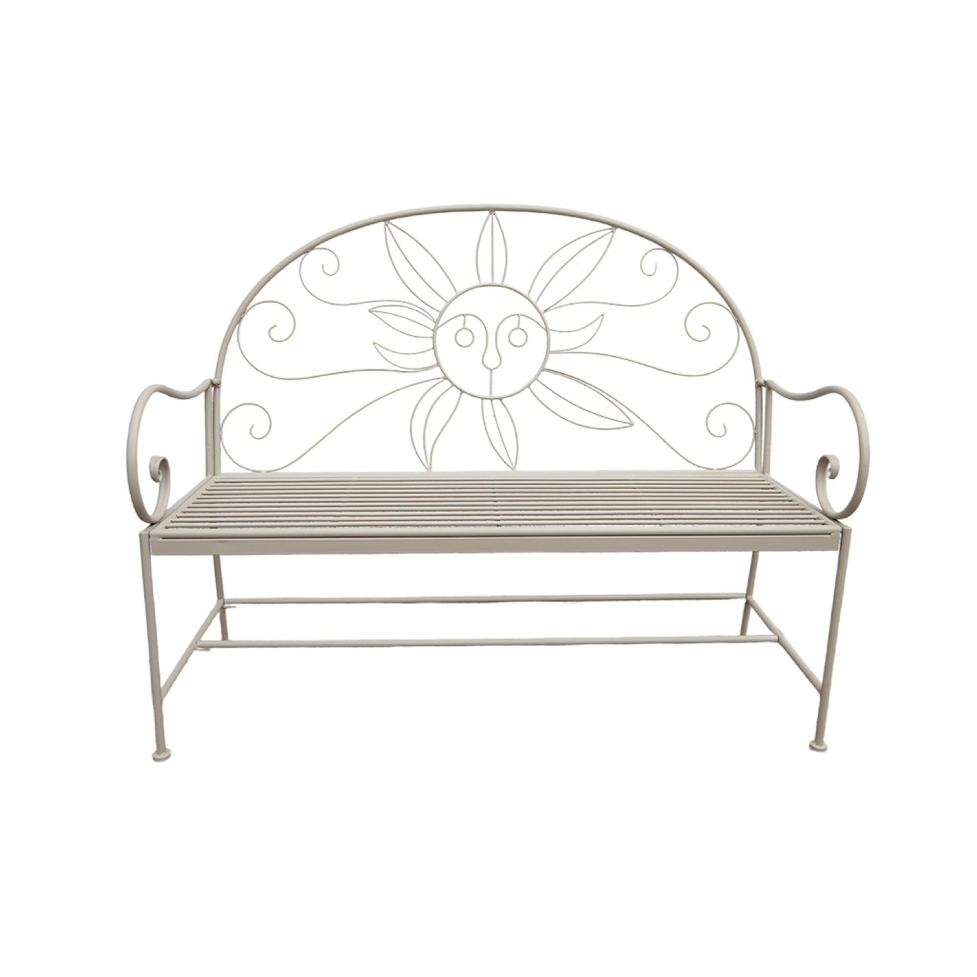 Sunray Design Metal Garden Bench