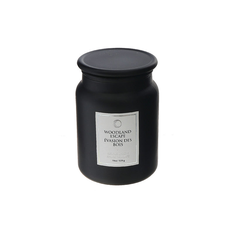 19oz Woodland Escape Luxe Scented Candle With Glass Lid Set of 2