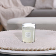 6 Wick Ambience Glass Candle Unscented, Six Wick Unscented Glass Candle, Ambient Lighting Decor, Elegant Centerpiece Candle