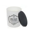 7Oz White Jar Scented Candle With Lid