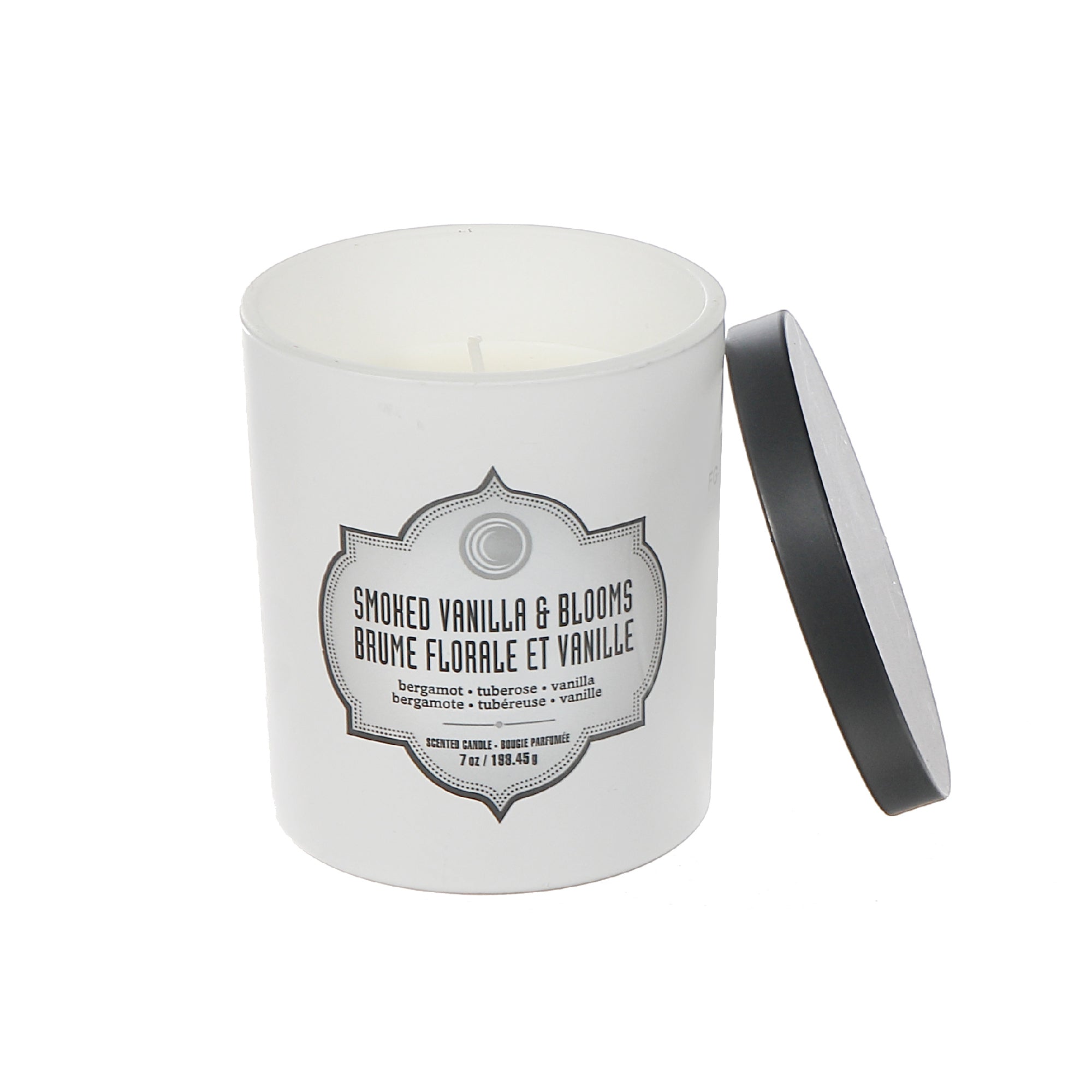 7 Oz White Jar Scented Candle With Lid, 7 Oz White Jar Candle, Compact Home Fragrance, Decorative Candle With Lid